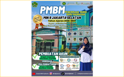 PMBM MIN 9 Jakarta Selatan Tahun Pelajaran 2026/2027